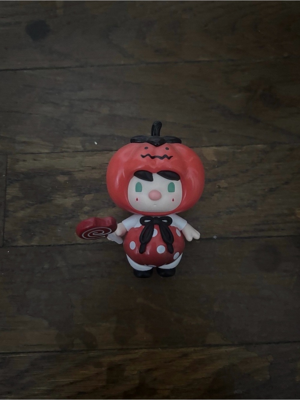 popmart sweet bean spooky tales pumpkin monster figurine